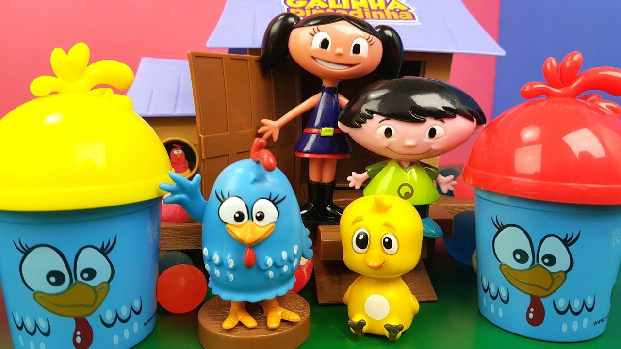 Luna e Galinha Pintadinha Tem Uma Grande Surpresa No Galinheiro