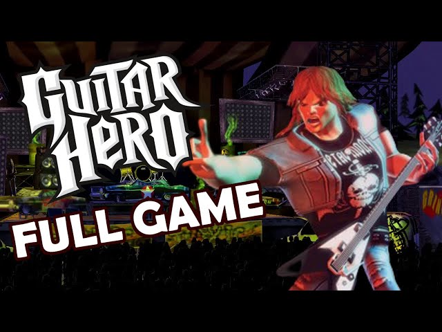 Guitar Hero 1 (2005) - Full Game Expert Playthrough (PS2) class=