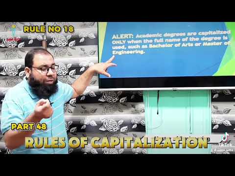 RULE NO 18 PART 48 RULES OF CAPITALIZATION | THINK OF IELTS THINK OF SAMI 🗣️🇵🇰🇬🇧 #samiielts