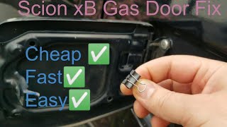 EASY Scion xB Gas Door Repair 1st gen 2004-2006