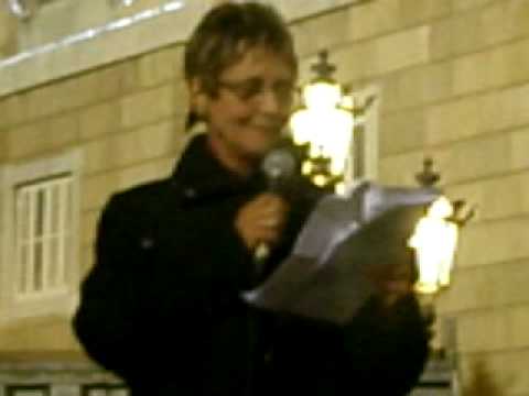 Rosa Canadell de la USTEC. Manifestación, Que la crisi la paguin els rics! (BCN:29.11.08) sharingbox