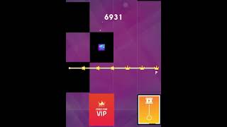 Magic Tiles 3 fastest song. Score 7070. 13.067 TPS. World record. Human limit is between 7100-7200. screenshot 1