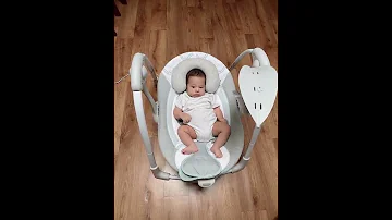 Ingenuity PowerAdapt Portable Swing - Swell #baby swing chair