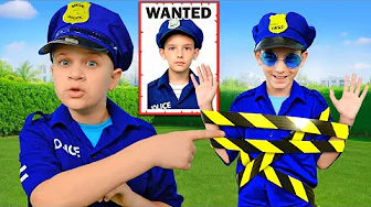 Story for Kids about REAL vs FAKE Policeman