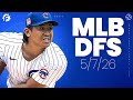MLB DFS Picks & Strategy for DraftKings & FanDuel (5/7/26) EARLY SLATE