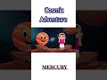 Lets Learn About Mercury #mercury #shorts #planet #solarsystem #trending #luckykids #cartoon #kids