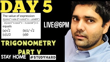 Most awesome collection of Trigonometry Questions- Part 5- Day-5 By Abhinay Sharma
