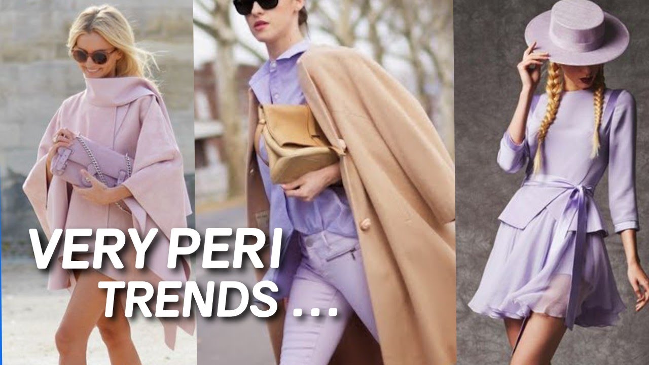 The Color of 2023 Very Peri Outfit @ Latest Fashion Color Trends & Style