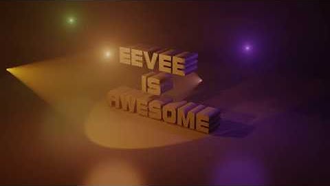 Blender EEVEE Tutorial: Volumetric Lights in Blender 2.8