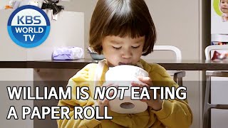 William is NOT eating a paper roll [The Return of Superman/2020.05.31]