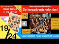 #NT2 Learn Dutch! Read Dutch! *Dag 19* #inburgering #staatsexamen *all levels*