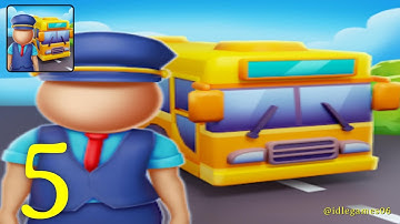 Terminal Master - Bus Tycoon - Gameplay Walkthrough Part 5 - (iOS, Android) 4k