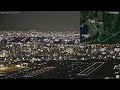 2020.10.04 JAL2190 ゴーアラウンド｜大阪空港ライブカメラ、宝塚お天気カメラ
