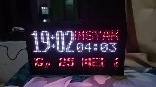 Jws Esp32 Panelp5   Tarhim Ada  Timer Pengingat Pesan Dan Kalender Jawa