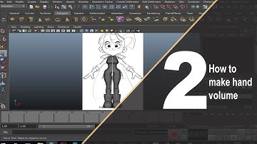 [Maya Character Modelling Tutorial]: How to model a stylized character in maya part 02