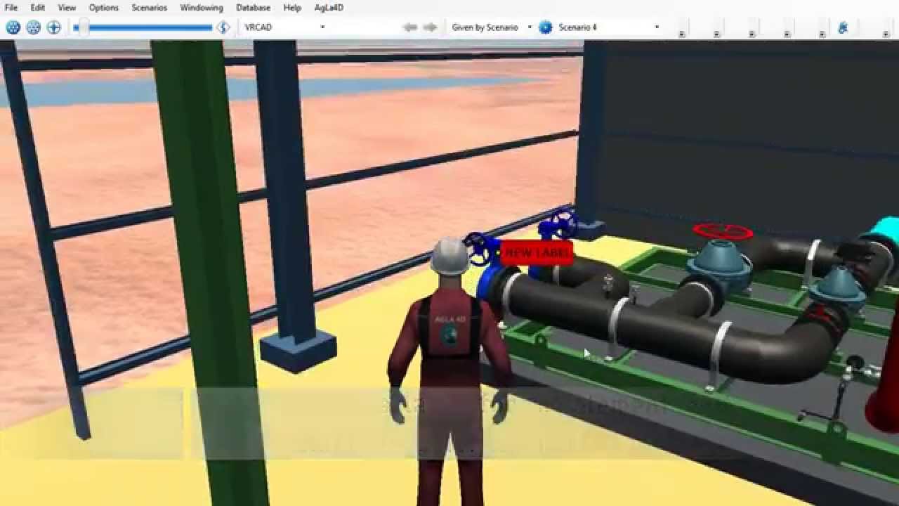 COMOS Walkinside vs Naviswork