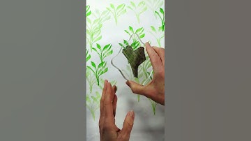 Linocut🌿Stamp🌿Repeat Pattern