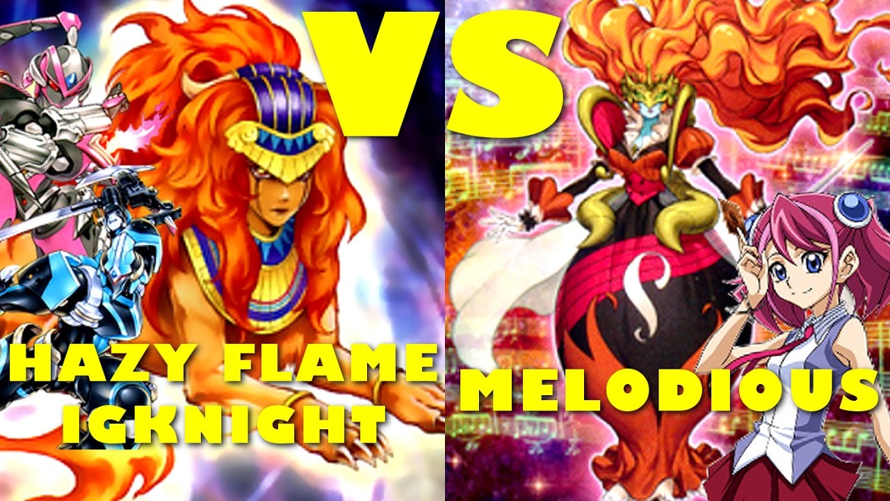 Real Life Yugioh - HAZY FLAME IGKNIGHT vs MELODIOUS | January 2017 Scrub League