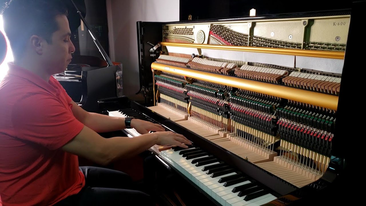 Hino - 350 “A jornada farei” | Piano Kawai K-600 | Thiago Peres