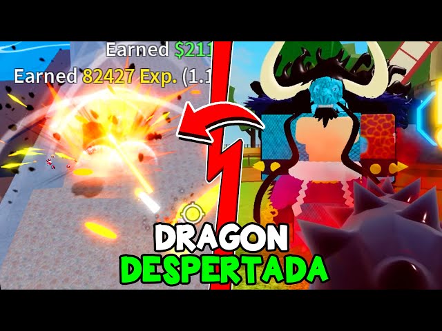 fruta do dragão no blox fruit despertada｜Pesquisa do TikTok