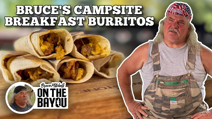 Bruce's Campsite Breakfast Burritos on the Blackstone Griddle