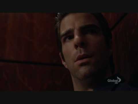 Bloody Sylar and the Elevator - Scene