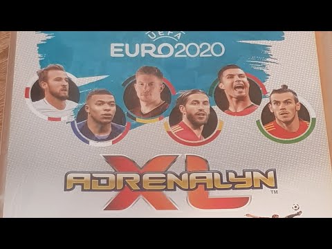 Обзор коллекции карточек PANINI EURO 2020 ADRENALYN XL.Карточки Евро 2020