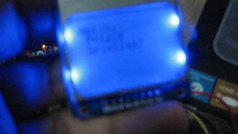 ทดสอบหน้าจอ lcd arduino