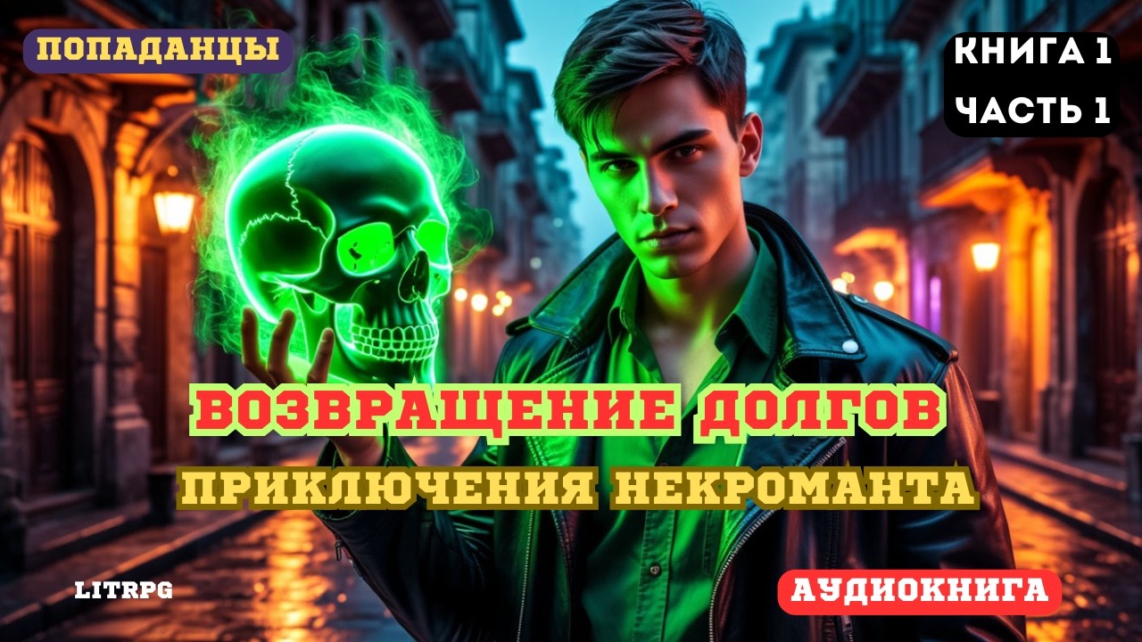 Аудиокнига 2025 История некроманта: Магия смерти и интриги аристократов (Книга 1 Часть 1)