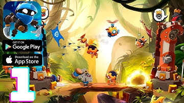 Badland Brawl Gameplay Walkthrough Part 1 (iOS, Android)