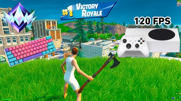 Fortnite Unreal Ranked Reload on Xbox Series S | Keyboard & Mouse Gameplay | 120 FPS