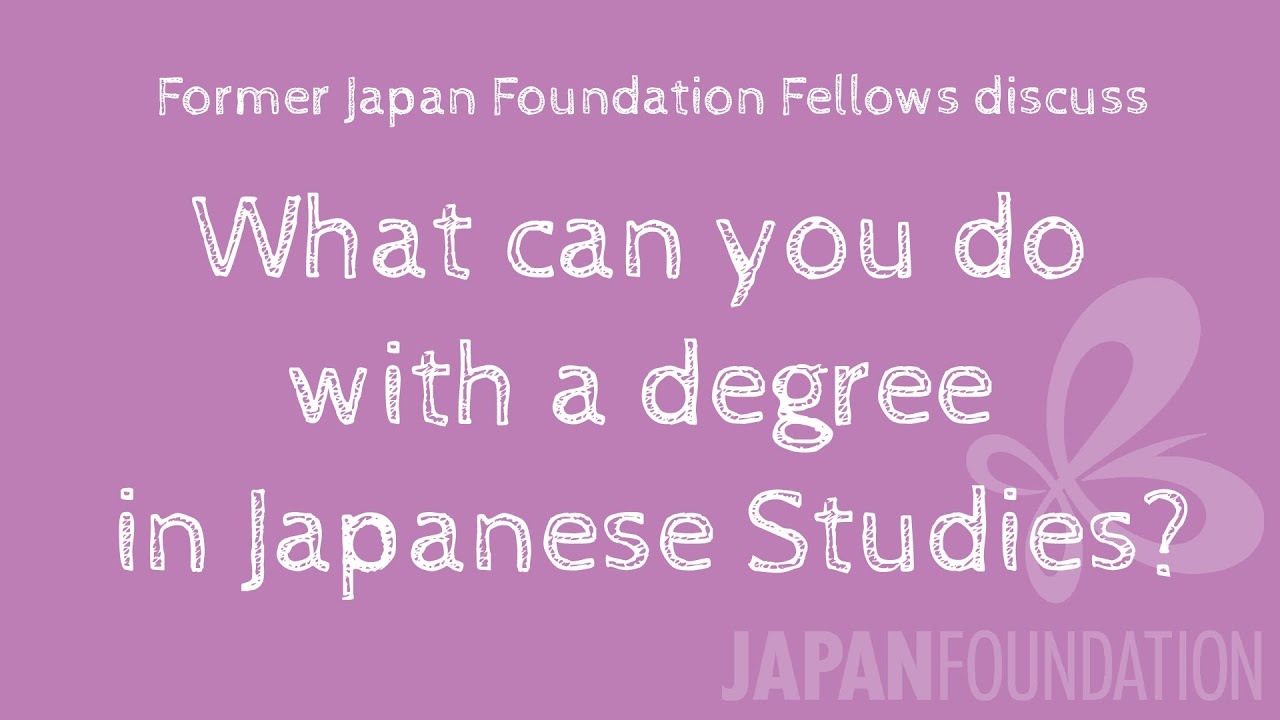 Why Study Japan: What can you do with a degree in Japanese Studies?