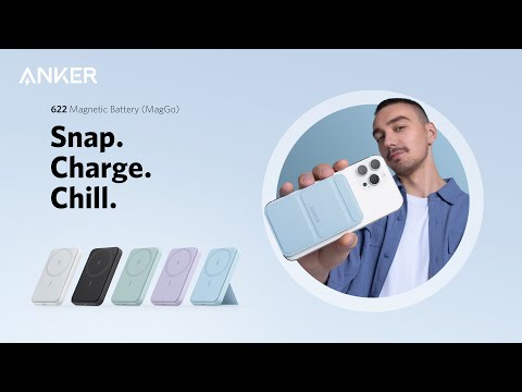 Anker 622 Magnetic Battery (MagGo) | Snap. Charge. Chill.