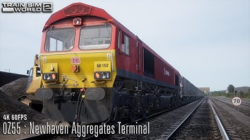 0Z55 : Newhaven Aggregates Terminal - East Coastway - Class 66 - Train Sim World 2