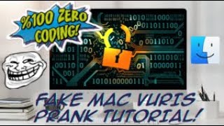 Details FAKE MAC VIRUS TUTORIAL! (CODING FREE) News