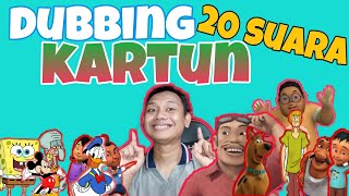MENIRUKAN 20 SUARA KARAKTER KARTUN INDONESIA  | DUBBING INDONESIA