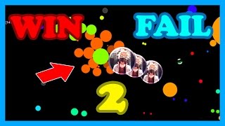 Agar.io - Win / Fail Compilation #2- Best Realtime POPSPLIT