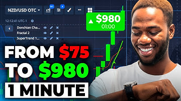$75 START on Pocket Option - Best Trading Strategy for Beginner (1 Minute Signal)
