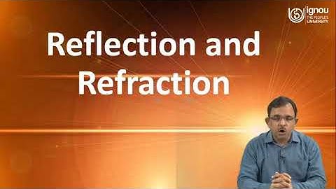 IGNOU Live Session on "Reflection and Refraction" for B.Ed Students