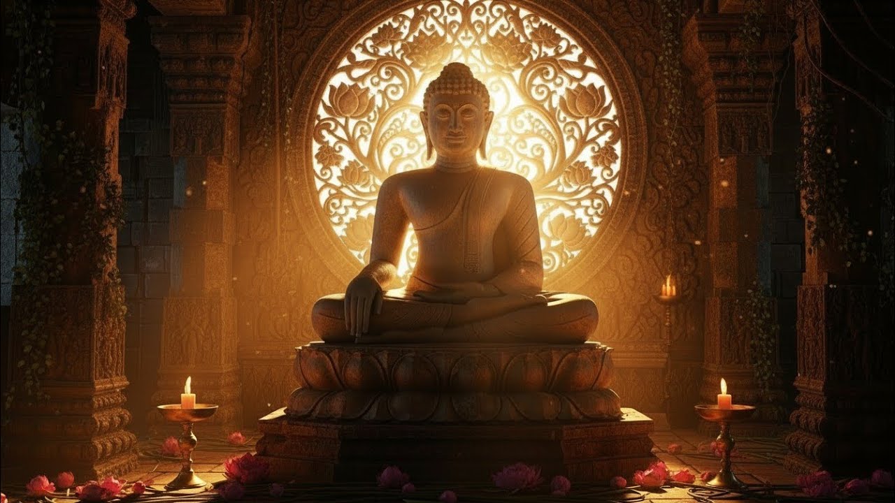 10 Minute Buddha Meditation Music 🕉️ For Instant Anxiety Relief & Deep ...