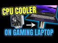 I Bolted a Desktop CPU Cooler to a GTX 1060 Laptop
