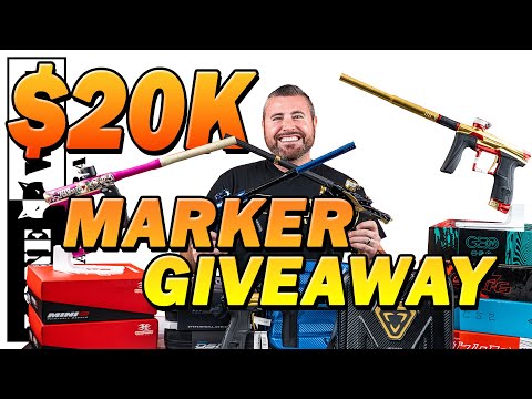 $20,000 Mega Marker Giveaway | 2021 Black Friday Cyber Monday Paintball Gun Giveaway | Lone Wolf PB