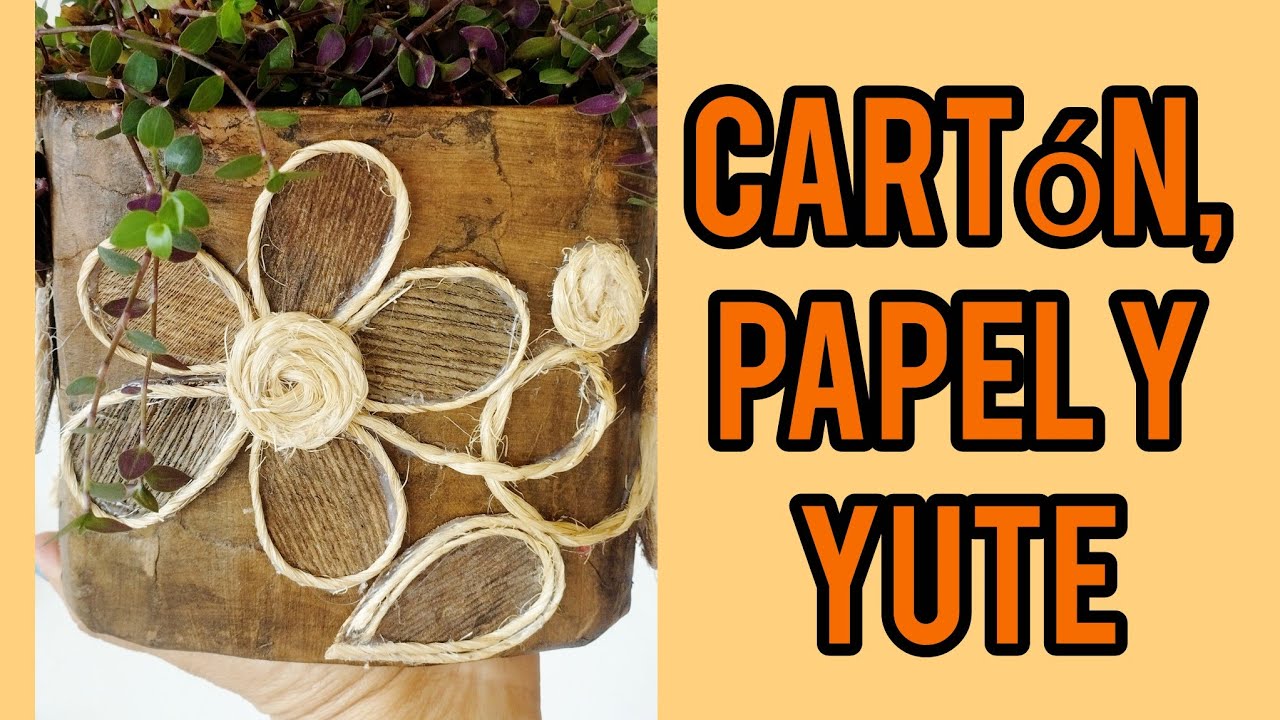 Mira lo que hice con cartón ♻️