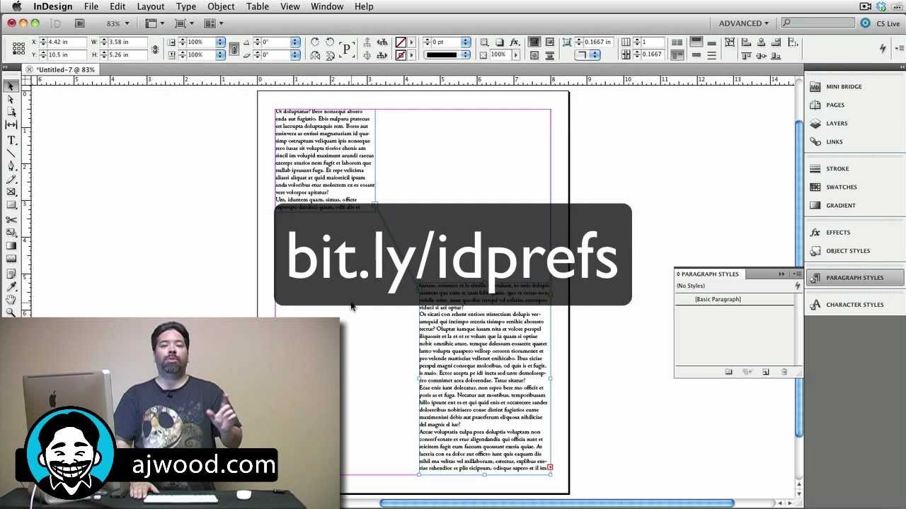 Avoid the InDesign Preferences GOTCHAS! - YouTube