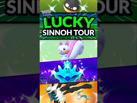 Getting LUCKY at the Sinnoh Tour!