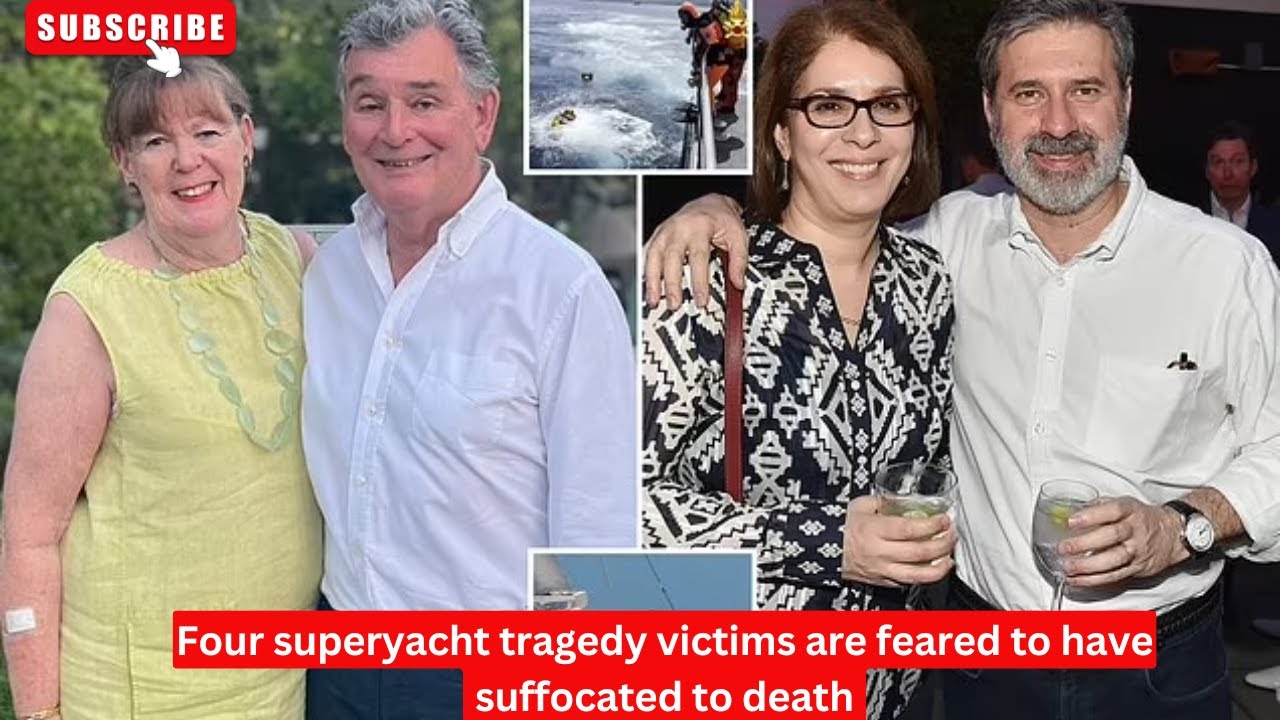 Four superyacht tragedy victims are feared to have suffocated to death ...