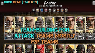 The Walking Dead Road to Survival F2P Team-Building for Attack Teams screenshot 4