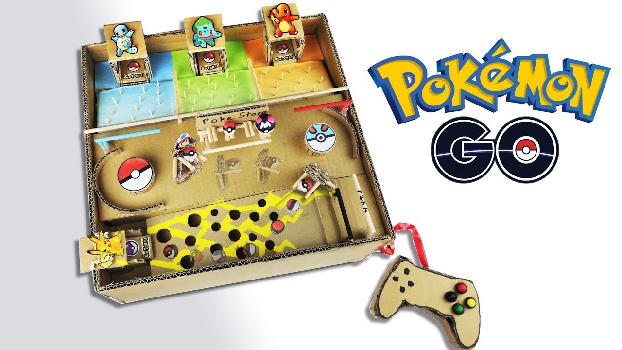 ⁣Pokemon Go from cardboard -Gotta Catch 'Em All !