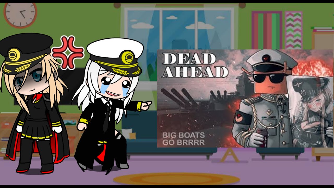 Azur lane react to  Dead Ahead || Gacha Club || Reaction