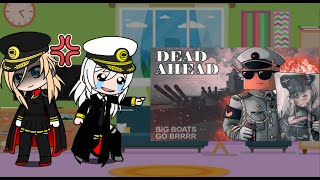 Azur lane react to  Dead Ahead || Gacha Club || Reaction